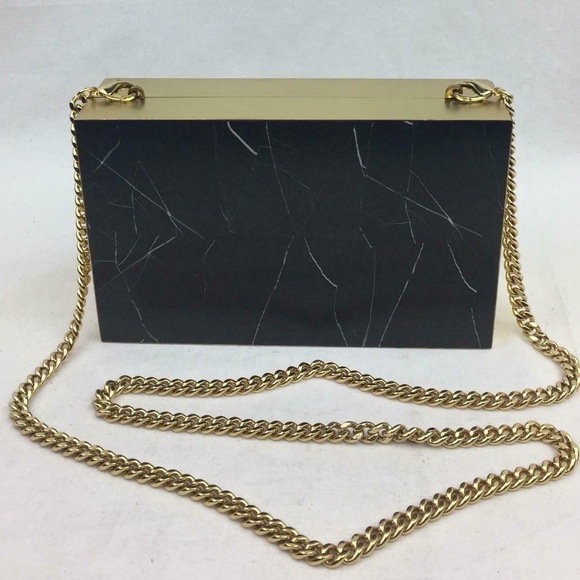 Stella McCartney marble stone Box Minaudie… - Picture 1 of 8